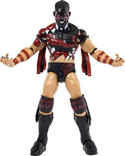 WWE Elite Collection Action Figure & Accessories, 6-inch Collectible with 25 Articulation Points & Swappable Hands L989