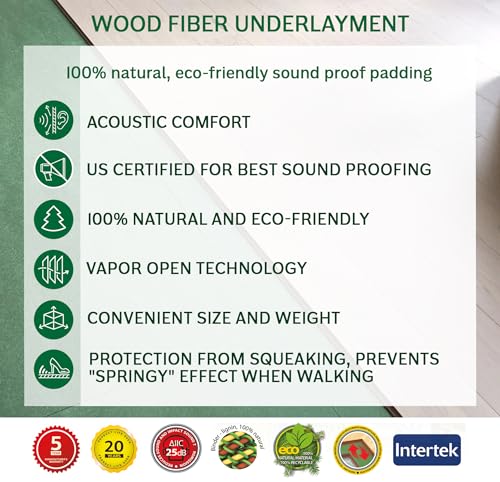 3mm Natural Soundproofing Flooring Underlayment J9664