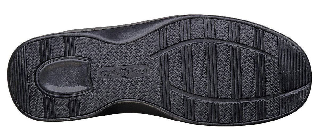 Black Leather Men's Shoes Y72440