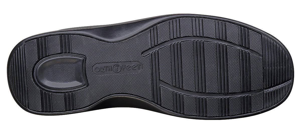 Black Leather Men's Shoes Y72440