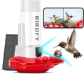Hummingbird Feeder with Camera, 2K Dual Smart Cameras Solar Powered, 20 Ounces X124