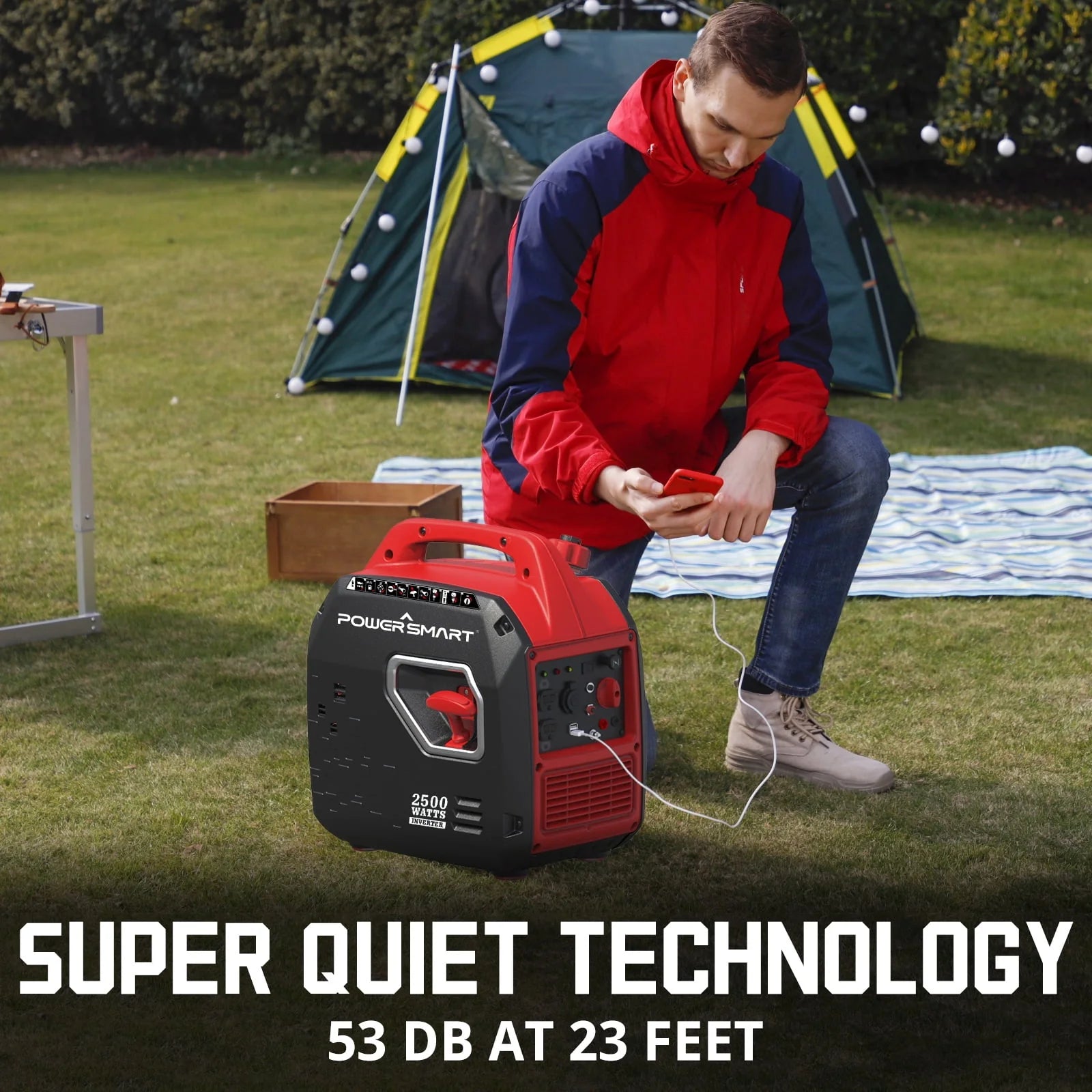 2500W Portable Inverter Gas Generator B3200