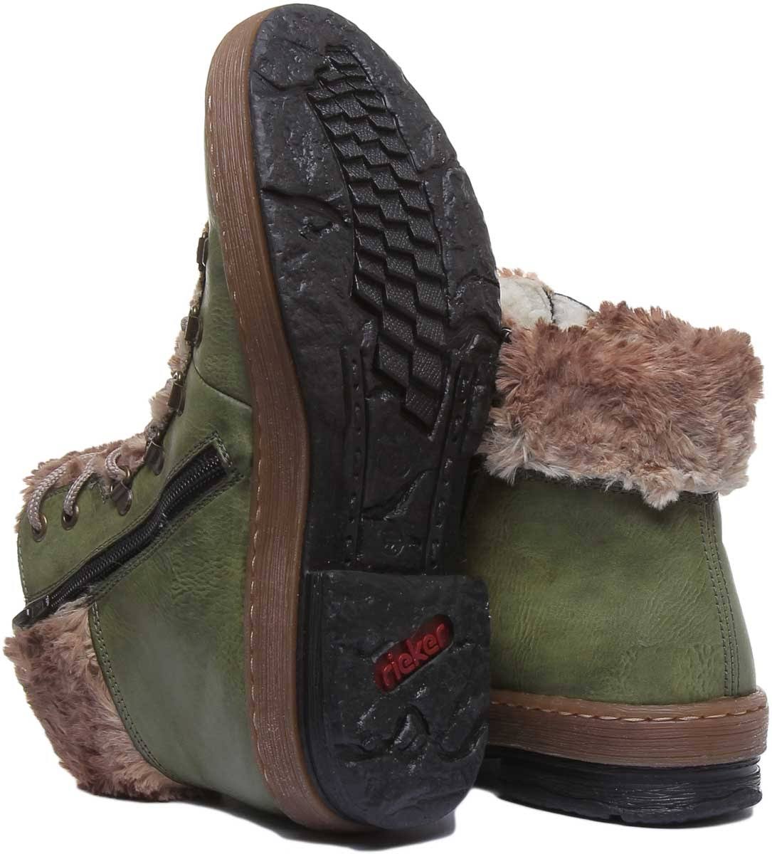 Green Rieker Shoes L7101
