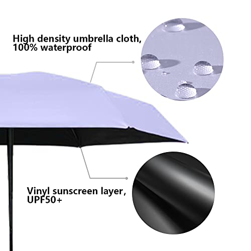 Black Mini Compact Travel Umbrella Y660154