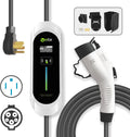 Level 2 EV Charger 40Amp 240V Portable with NEMA 14-50 Plug SAE J1772 Cable S1510