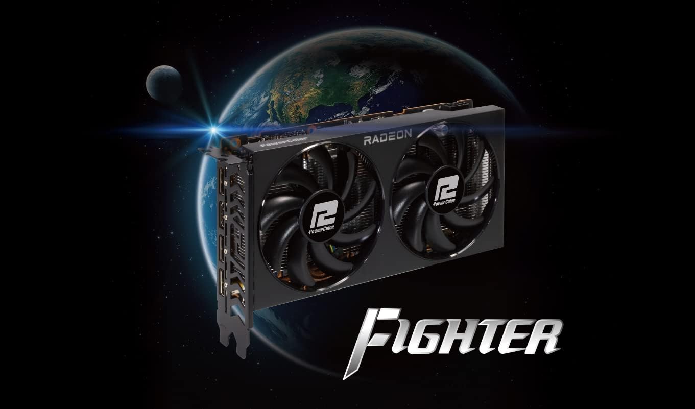 AMD Radeon RX 6600 XT Gaming Graphics Card with 8GB GDDR6 Memory L1523