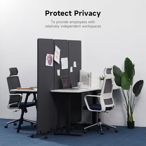 24" x 66" Single Panel Room Divider with Removable Side Zipper R68152