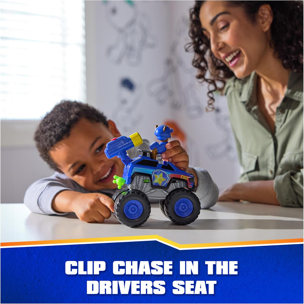 Chase’s Cruiser Toy Truck with Projectile Launcher and Action Figure Q751