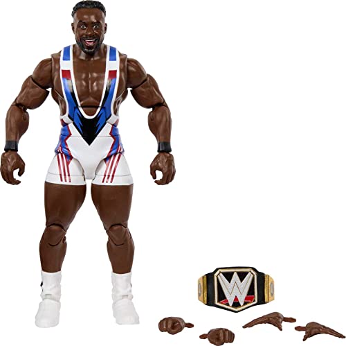 WWE Elite Collection Action Figure & Accessories, 6-inch Collectible with 25 Articulation Points & Swappable Hands L989