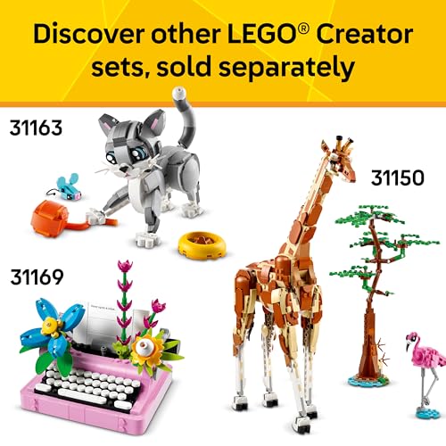 LEGO Creator 3 in 1 Wild Animals Panda Family Building Toy, Ages 8+ X866699