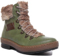 Green Rieker Shoes L7101