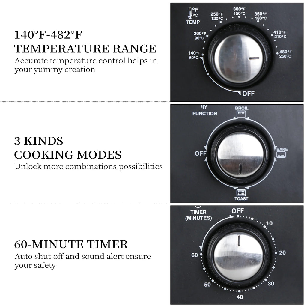 3-in-1 Toaster Oven 20 litres F131047