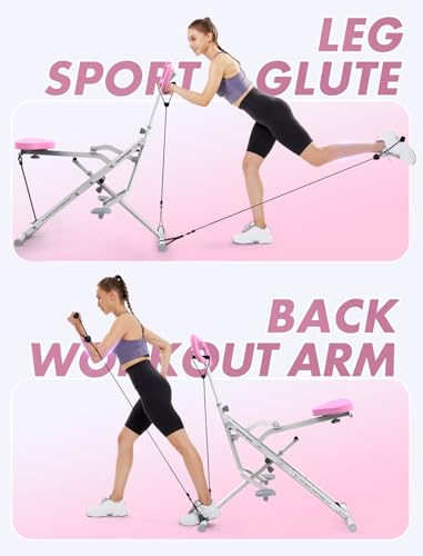 Squat Machine with Adjustable Resistance, 350lbs Capacity D7007