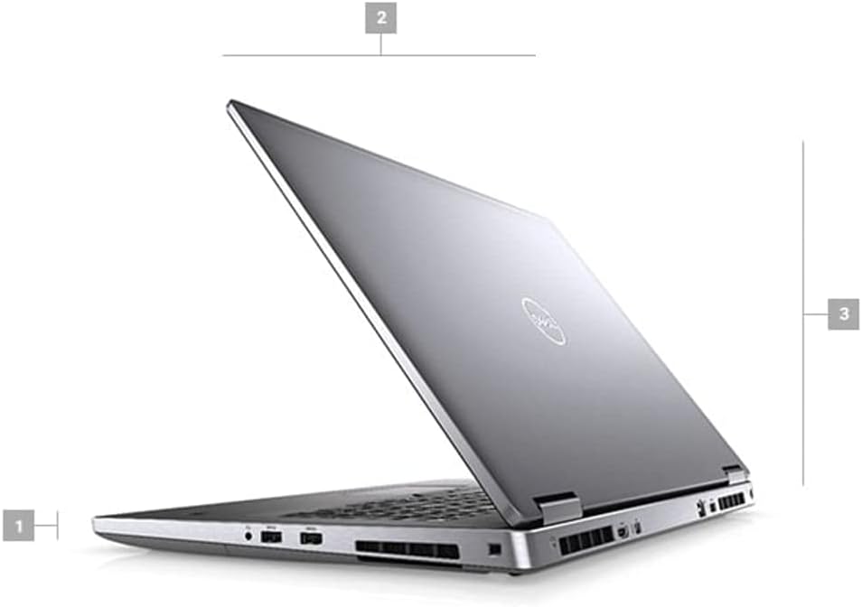 17.3" FHD Core i7 2TB SSD 32GB RAM RTX 3000 Silver Laptop V5074