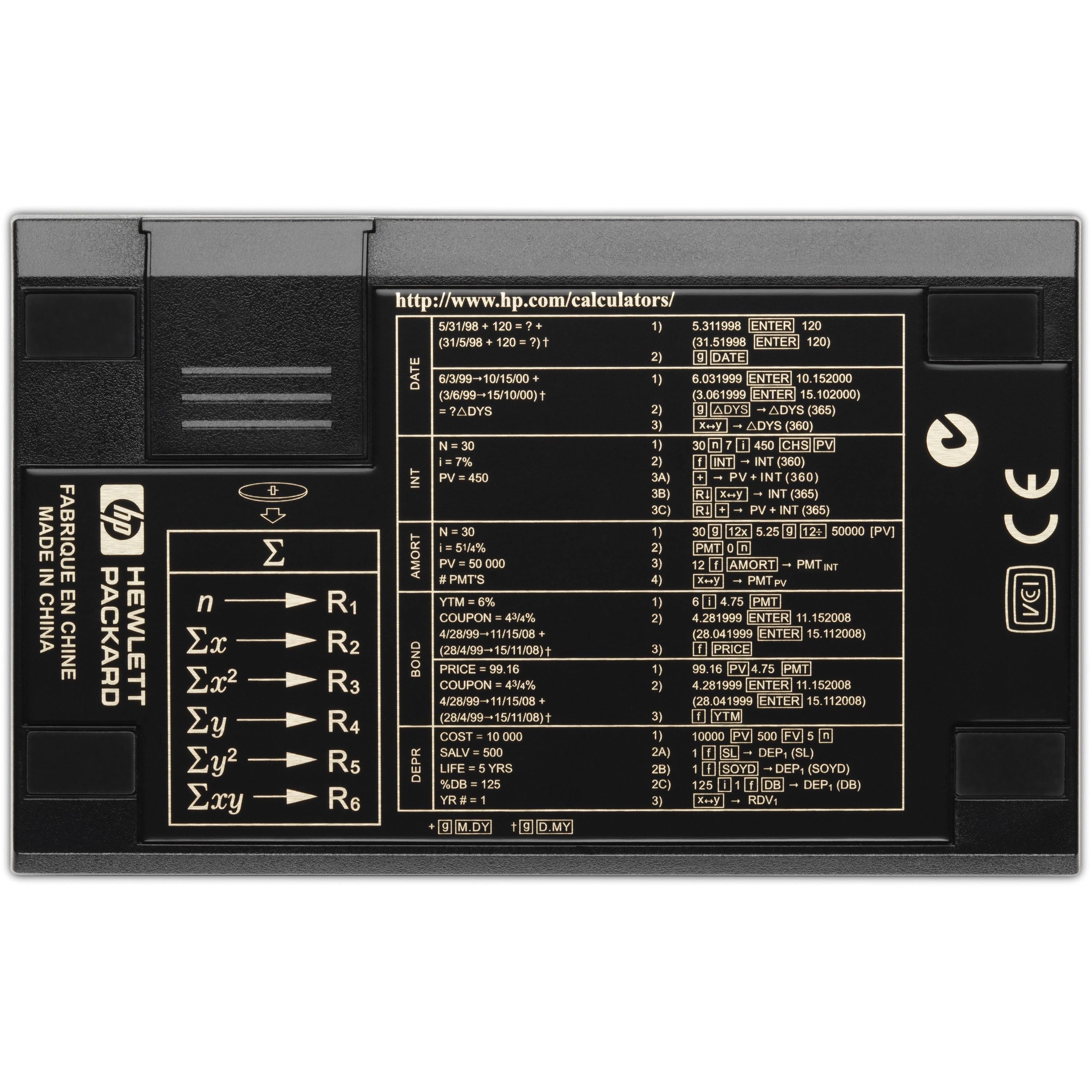 Financial Calculator R6220