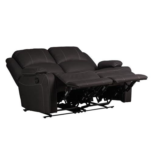 Manual Slate Wall Hugger Reclining RV Sofa O84306