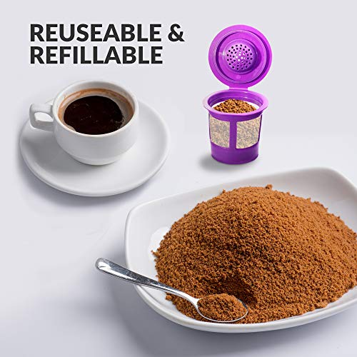4 Pack Reusable K Cups Coffee Filter Pod for Keurig V19405