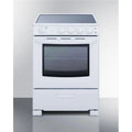 White Electric Smooth-Top Range K7774