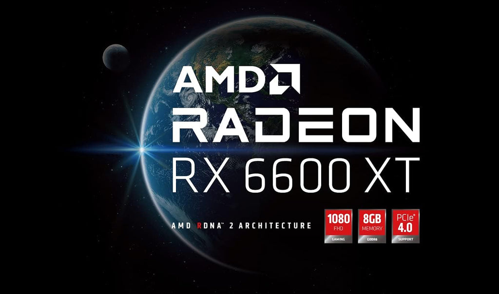 AMD Radeon RX 6600 XT Gaming Graphics Card with 8GB GDDR6 Memory L1523