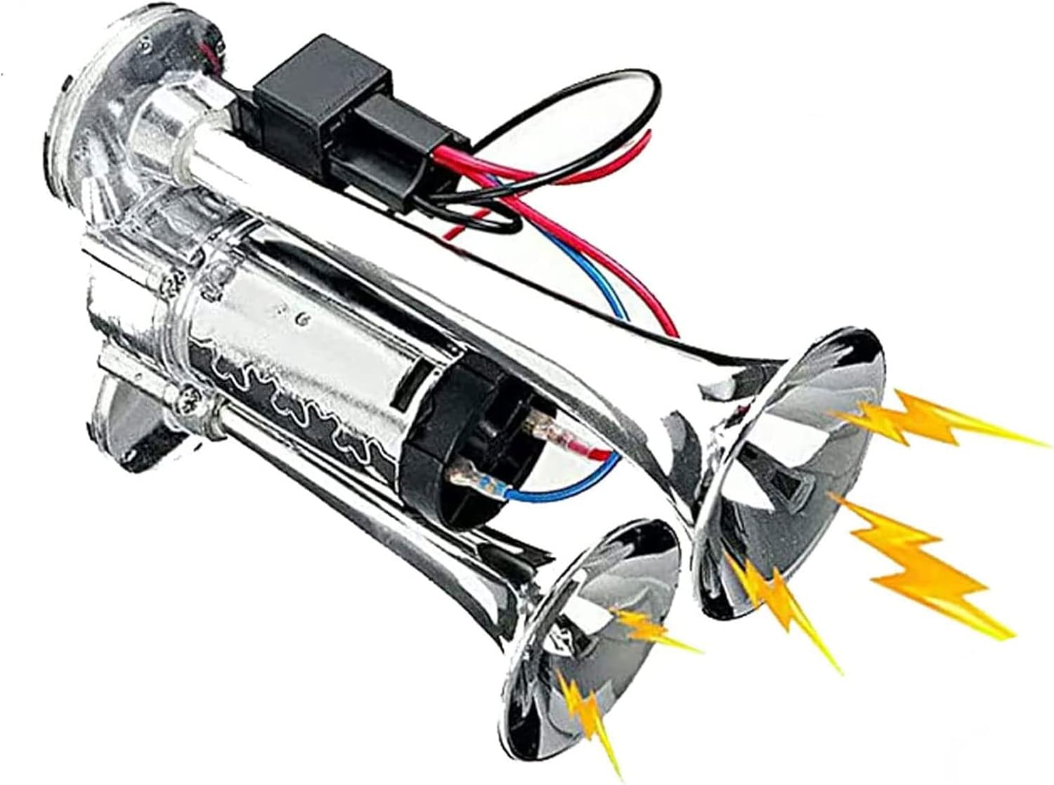 150DB Super Loud Air Horn Kit with Compressor Pack of 2 K5251