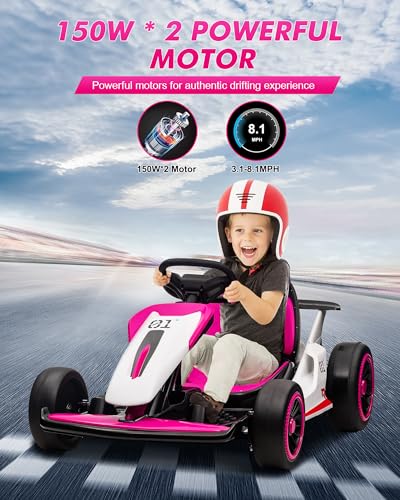 Red Electric Drift Go Kart H363783