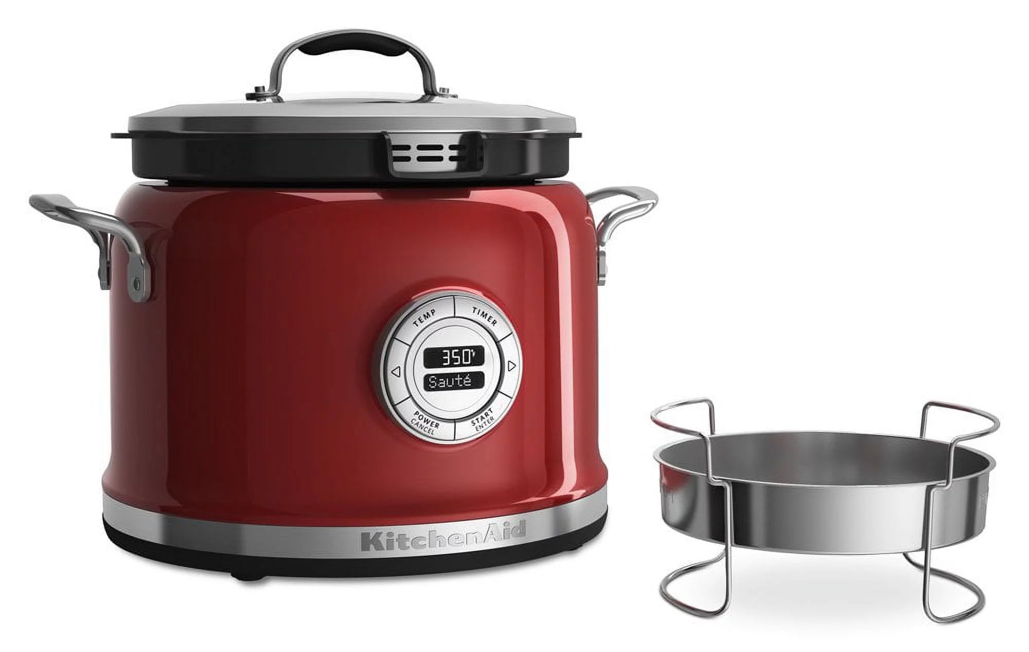4-Qt All-in-One Multi-Cooker Candy Apple Red K167739