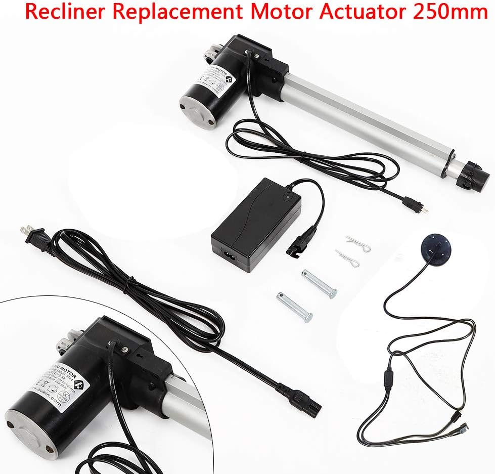 24V Electric Recliner Chair Lift Motor Replacement Actuator Kit O71039
