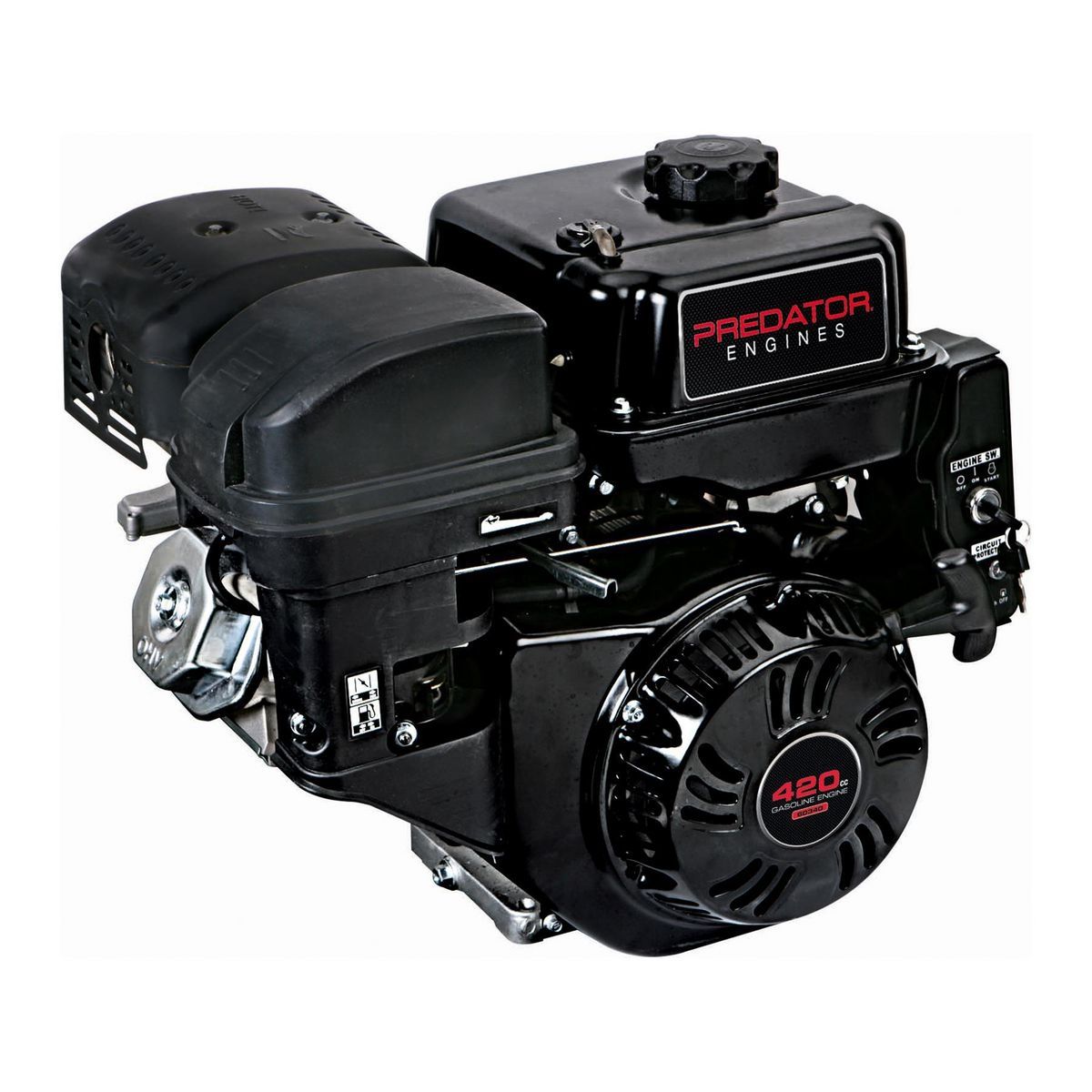 13 HP 420cc OHV Horizontal-Shaft Gas Engine P97227
