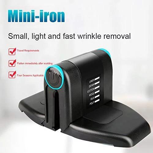 Folding Mini Travel Iron with Non-Stick Soleplate O115349