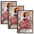 3 Pack 20x27 Matte Gold Picture Frame B72177