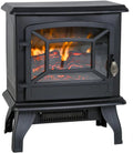 Black Electric Fireplace Heater Stove 1500W W656