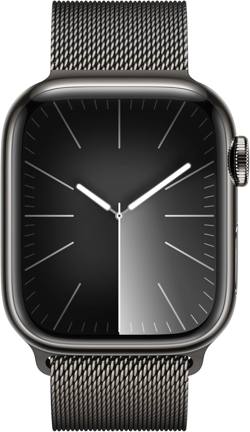 Graphite Stainless Steel Smartwatch with Milanese Loop L60681
