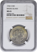 1936 S Rhode Island Commemorative Silver Half B933