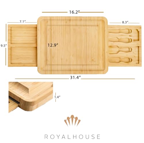 Bamboo Engraved Charcuterie Board C527