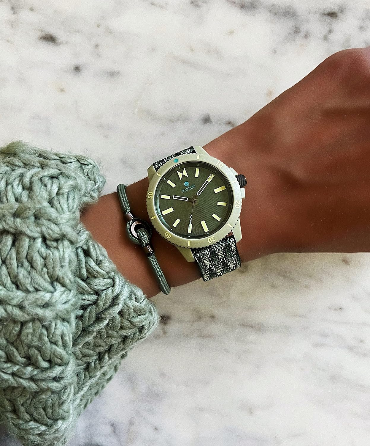 Green 38 MM Unisex Watch I995