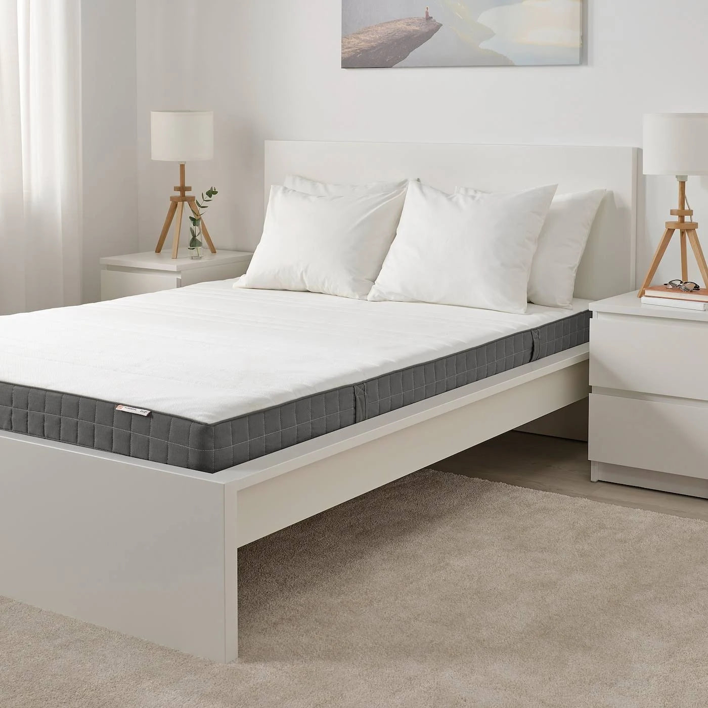 Firm Dark Gray Full Foam Mattress Z6807