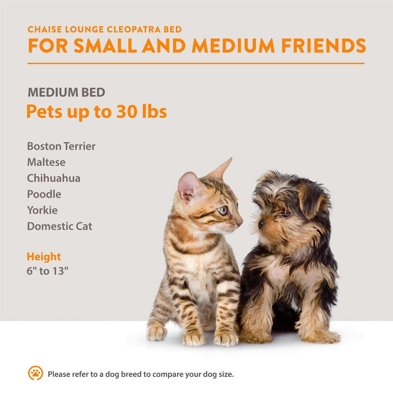 Chaise Lounge Pet Bed N2853