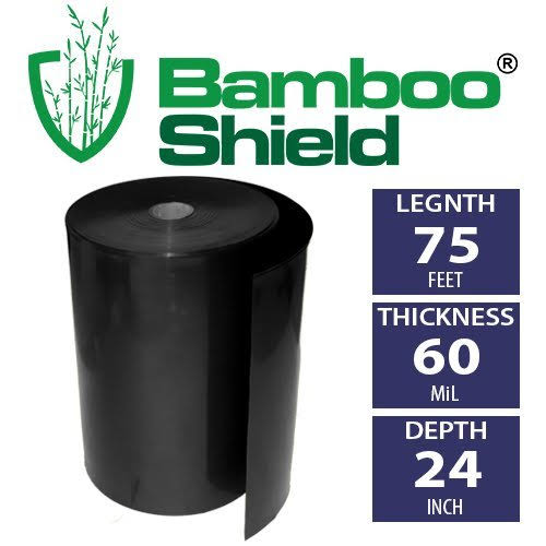 75 Feet Long x 24 inch x 60 Mil Bamboo Root Barrier O5627