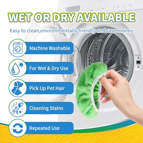 3 Pack Reusable Wet and Dry Mop Pads D64617