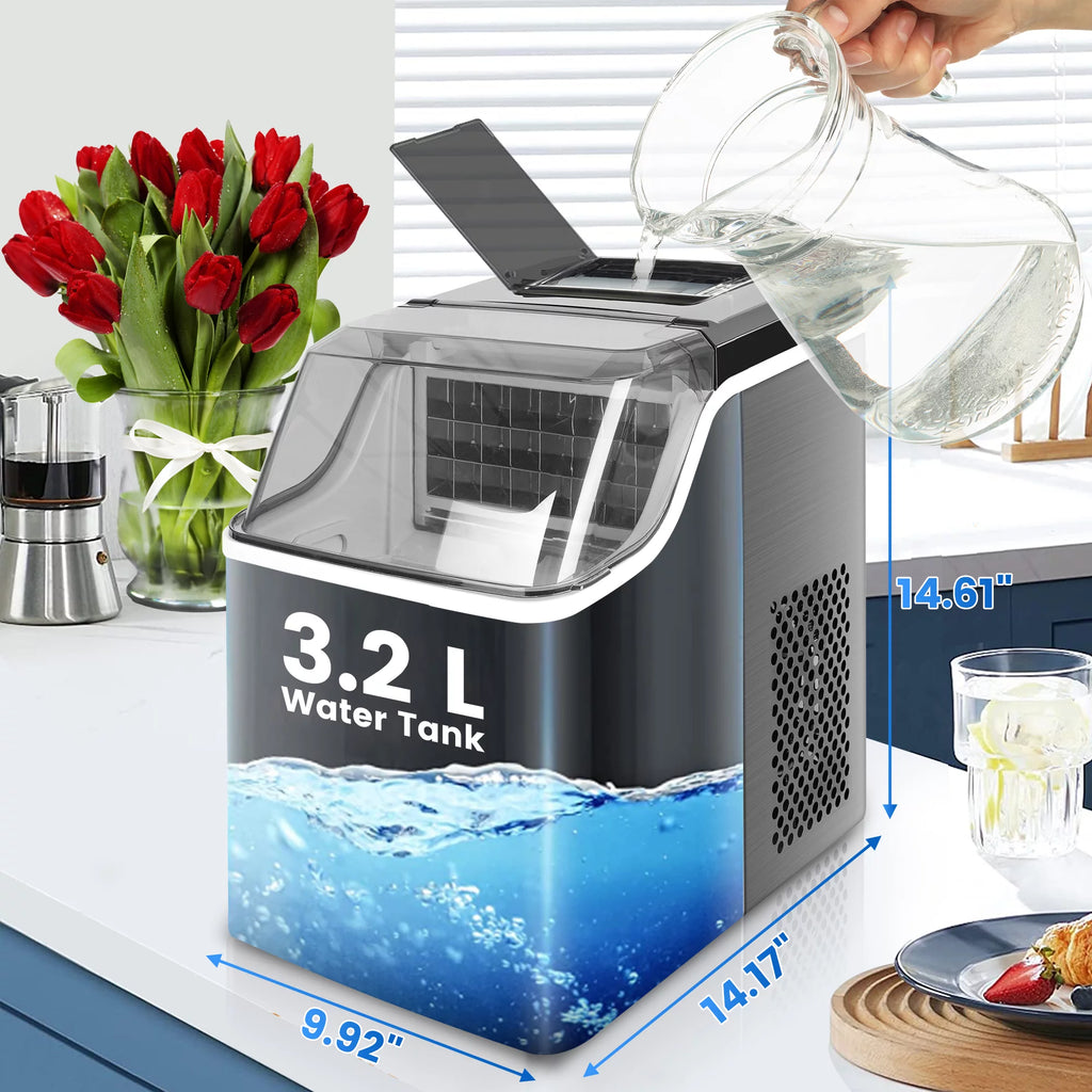Stainless Steel Ice Maker Q7446