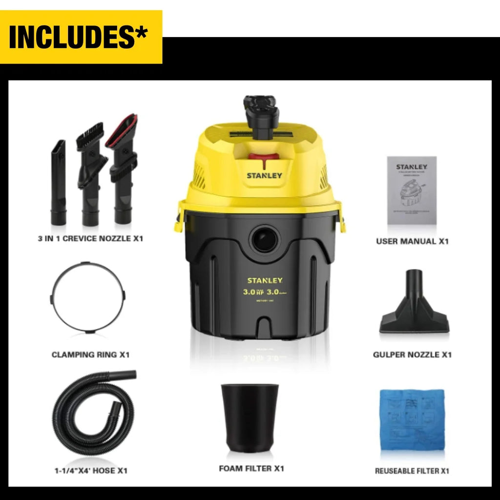 3 Gallon Wet Dry Vacuum Z98583