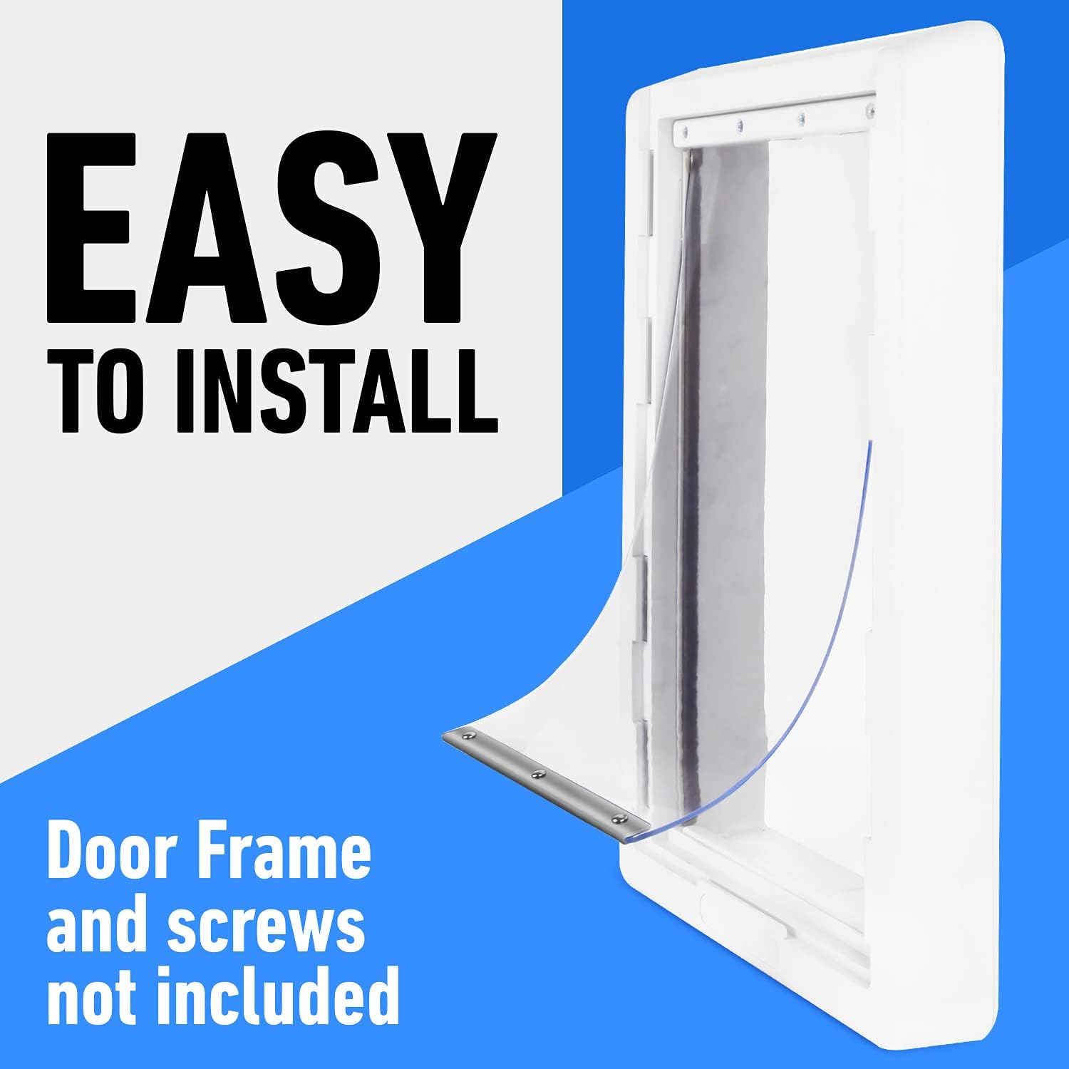 Weatherproof XL Replacement Dog Door Flap (9.75 x 17 in) H909