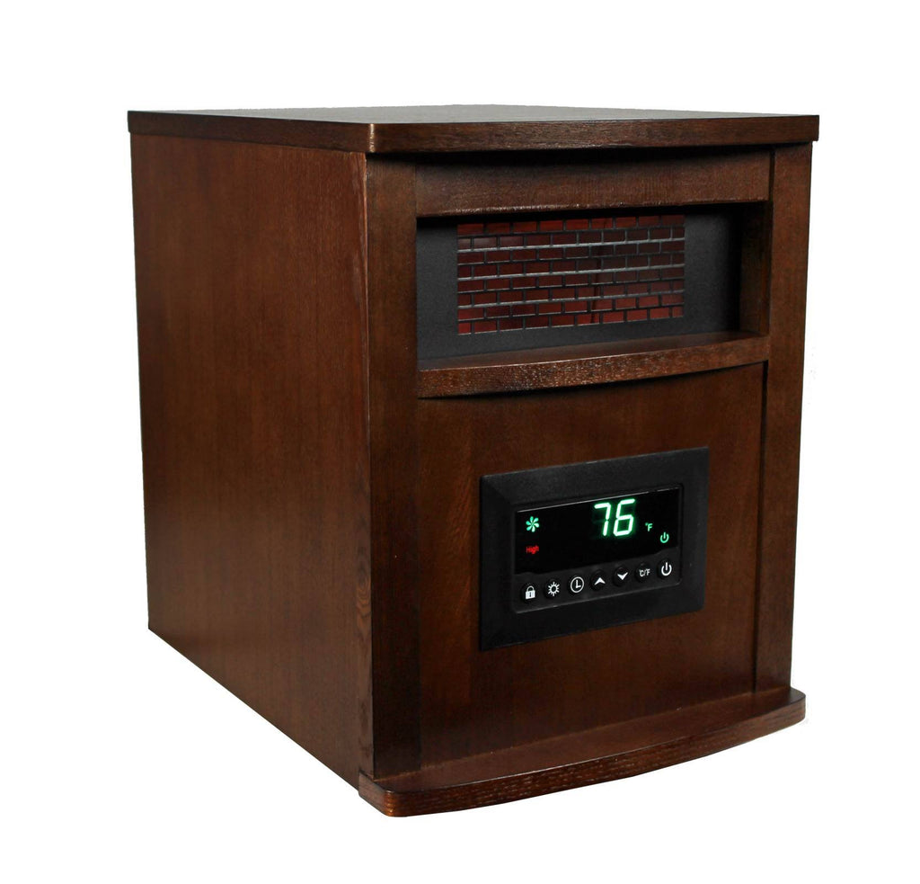 6 Element 1,500-Watt Portable Electric Infrared Cabinet Heater C2829