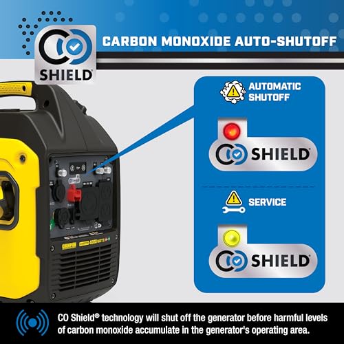 4000-Watt Dual Fuel Portable Inverter Generator X71420