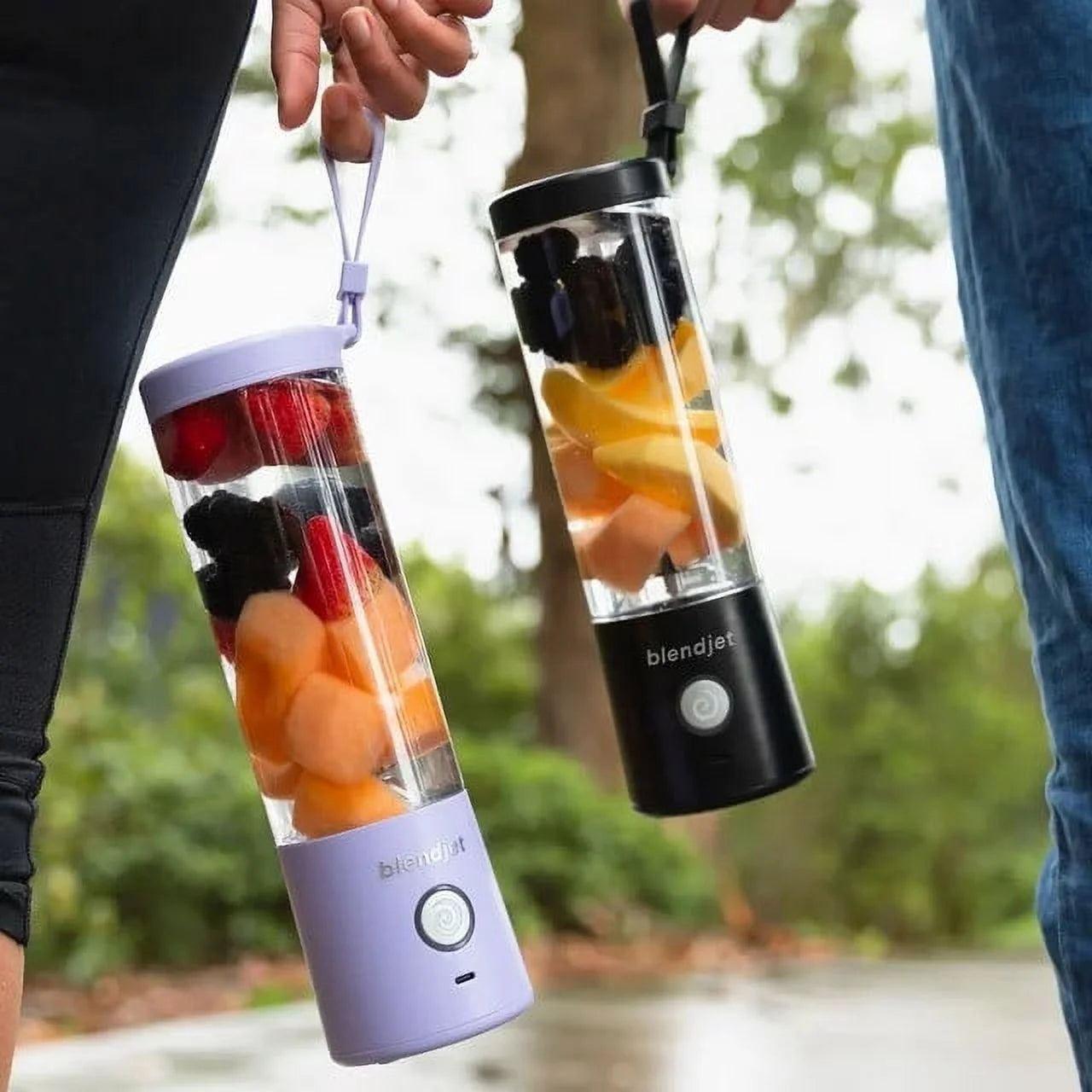 Restored Portable Blender, 20 oz, Lavender X4427