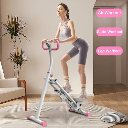 Stair Stepper Climber Fitness Equipment with Adjustable Handlebar F54742