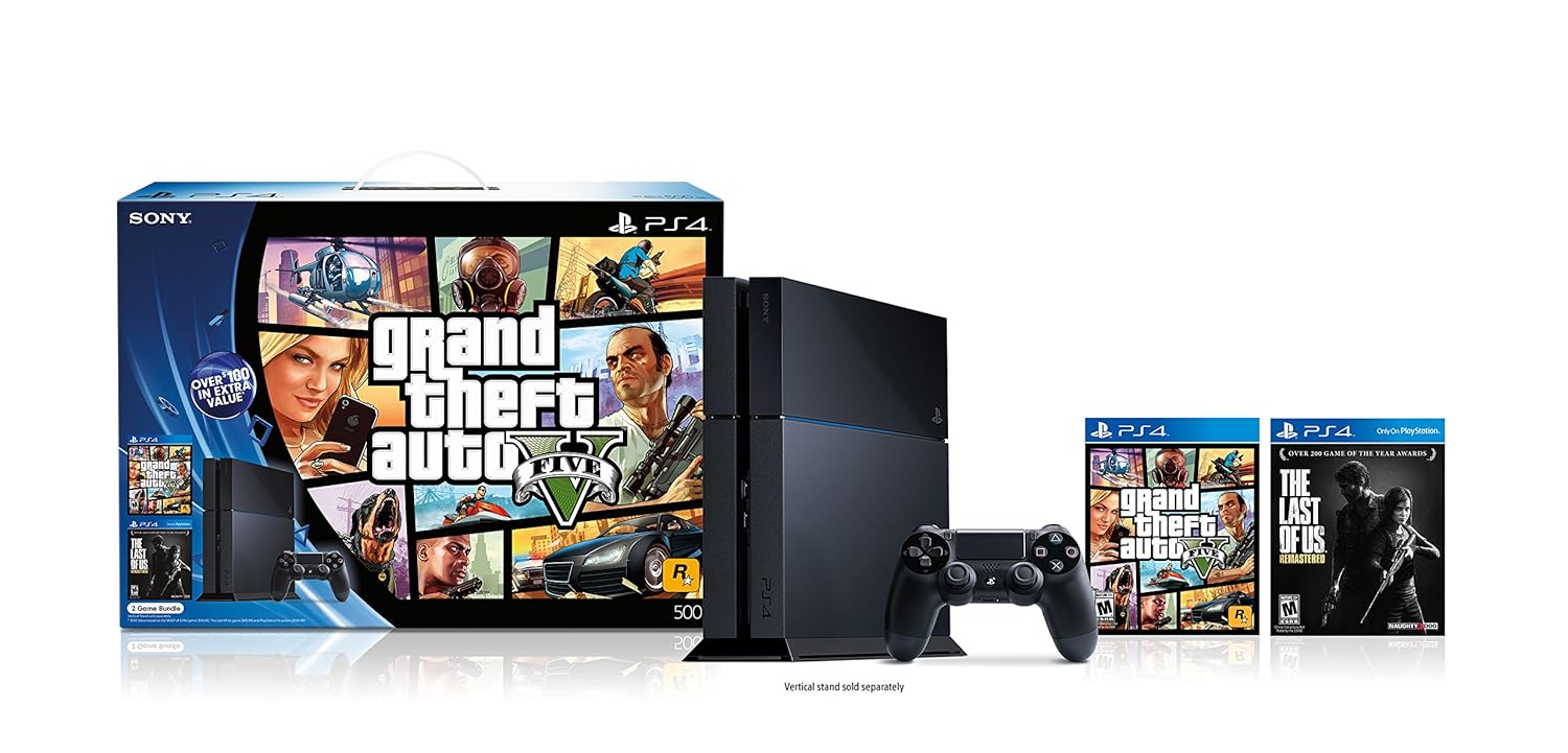 500GB Playstation 4 Game Console I67355