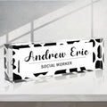 Acrylic Desk Name Plate K41017