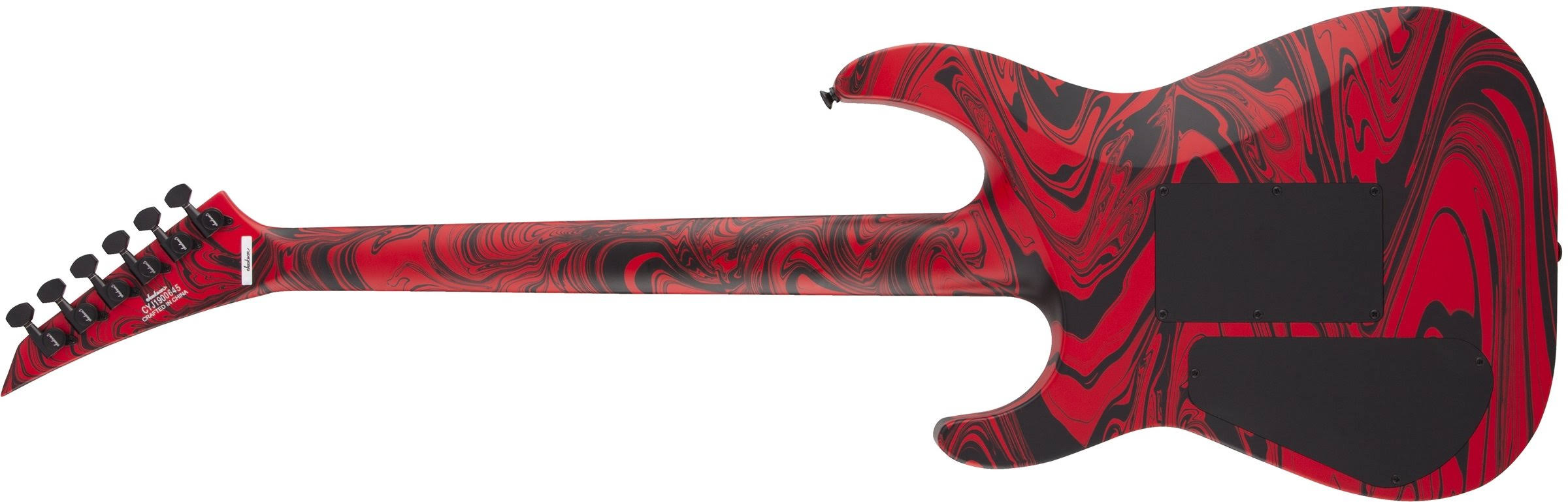 Satin Red Swirl Electric Guitar S6001
