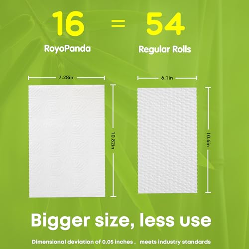 Bamboo Paper Towels 16 Rolls 2-Ply M366